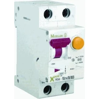 Afbeelding van Eaton aardlekautomaat 1 polignul 16A B karakteristiek 300mA PKN6 161NB03 A MW