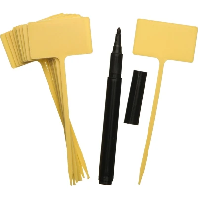 Afbeelding van Plantenlabel 10 stuks (13 cm, Kunststof, Incl. stift)