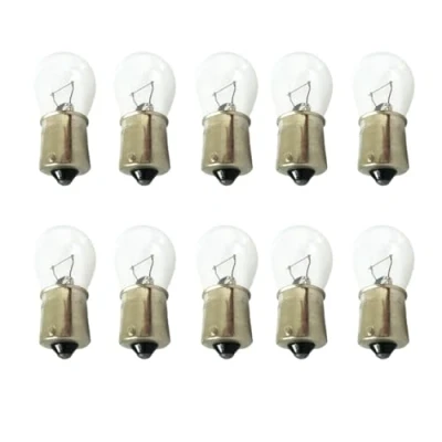 Afbeelding van 10 stuks 12V halogeenlamp, vervangende lampen voor auto&#039;s en motorfietsen (P21W BA15S 21W)