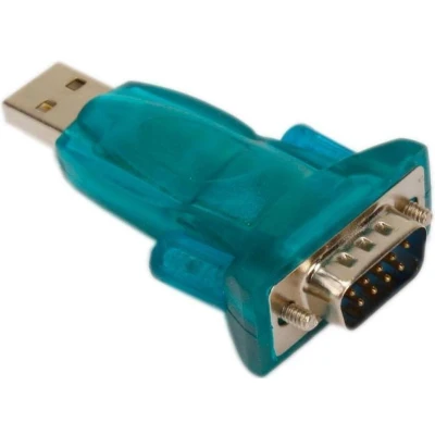 Afbeelding van USB A (m) naar 9 pins SUB D seriële RS232 adapter