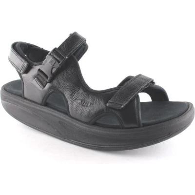 Afbeelding van MBT Kiisumu Classic Damessandalen, Zwart (Black Nubuck), 37 EU
