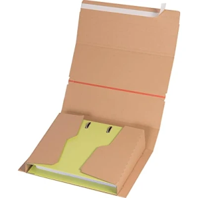 Afbeelding van 10x Elba verzenddoos voor ordners A4, ft 32 x 29 3,5 8 cm, bruin