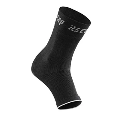 Afbeelding van CEP Ortho Enkelsleeve Unisex voetbandage voor een goede grip in het enkelgewricht zwart/grijs maat II