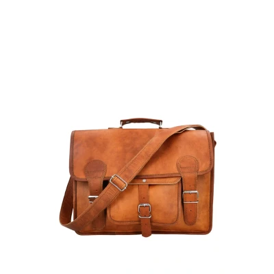 Afbeelding van Gusti Leder LEON Aktetas, Maat: One Size, Brown