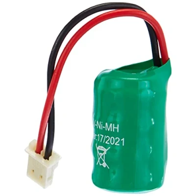 Afbeelding van VIMAR 00910 oplaadbare batterij Ni MH 4,8 V 80 mAh, reserveonderdeel voor elektronische draaglampen, groen