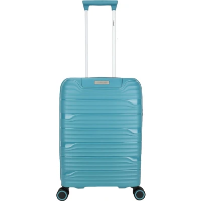 Afbeelding van Decent Explorer Cabin Trolley 55 petrol Harde Koffer