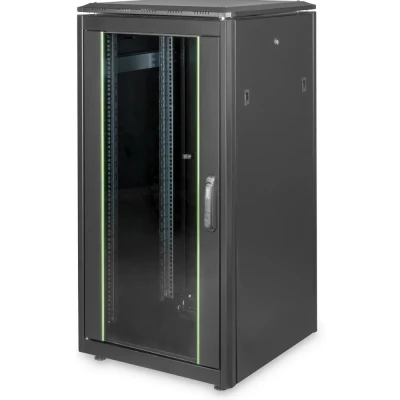 Afbeelding van Digitus DN 19 22U 6/6 B 1 19inch patchkast (b x h d) 600 1164 mm 22 HE Zwart (RAL 9005)