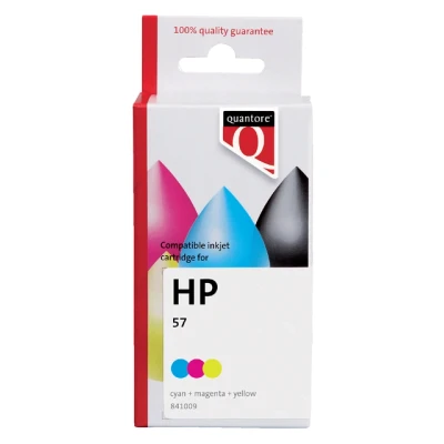 Afbeelding van Inktcartridge Quantore alternatief tbv HP C6657A 57 kleur