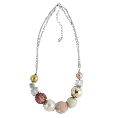 Afbeelding van Behave Ketting met grove decoratieve kralen