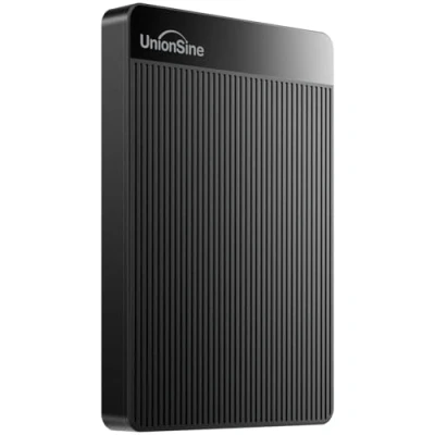 Afbeelding van UnionSine Externe Harde Schijf 1TB Ultra Slim Draagbare USB 3.0 HDD Opslag Compatibel voor PC, Mac, Laptop, Xbox, Xbox One, PS4 (Zwart) HD 006