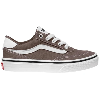 Afbeelding van Vans Brooklyn Ls Sneaker voor jongens, Canvas Deep Taupe, 11.5 UK Child