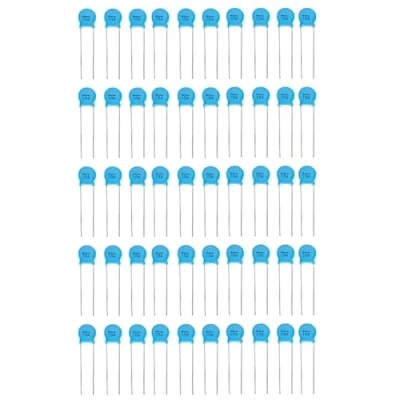 Afbeelding van 0,1 uF 100 nF 1000 V keramische condensatorset, 50 stuks Hoogspanning chipcondensatorreeks