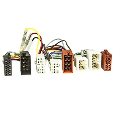 Afbeelding van tomzz Audio 7355 000 T kabel iso geschikt voor Toyota Daihatsu Subaru het voeden van handsfree kit versterker thb Parrot Dabendorf i sotec Match