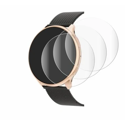 Afbeelding van Savvies Screenprotector voor RifePhi SmartWatch 1.39&quot; Folie Beschermfolie transparant volledig dekking (4 Stuks)