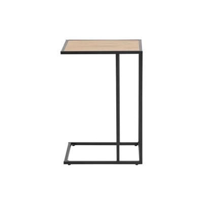 Afbeelding van Seaford laptoptafel zwart/hout