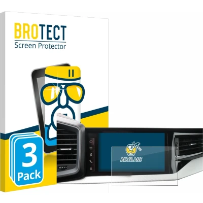 Afbeelding van BROTECT Screenprotector voor Audi A1 Sportback 2019 MMI Navigation Plus 10.1&quot; Folie Beschermfolie Beschermglas transparant (3 Stuks)