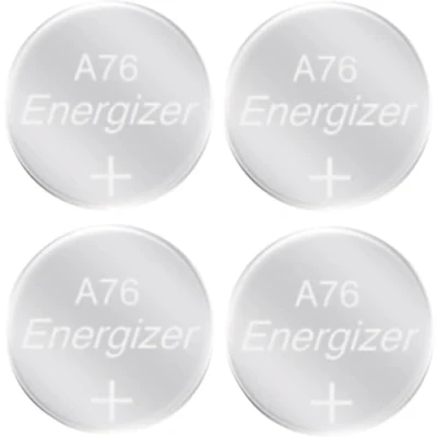 Afbeelding van Energizer Knoopcelbatterij Lr44/a76 Alkaline 1,5v 4 Stuks