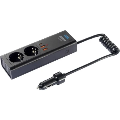 Afbeelding van VOLTCRAFT VC CAR200 Omvormer 200 W 12 V/DC 230 V/AC