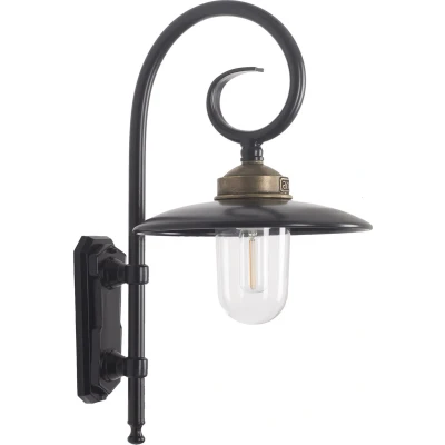 Afbeelding van KS Verlichting wandlamp Orly buitenlamp zwart