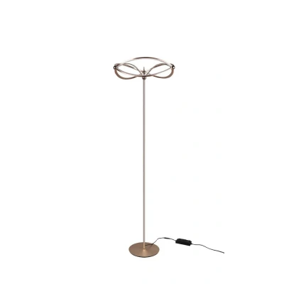 Afbeelding van Vloerlamp Trio Leuchten Charivari Messing