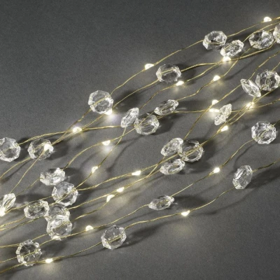 Afbeelding van Draadverlichting led kerstverlichting binnen 200 lampjes 2 meter