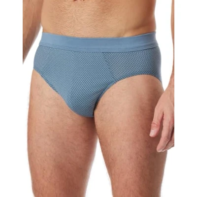 Afbeelding van Schiesser Heren Minislip Comfort Fit Slip, blauwgrijs_181118, 4XL