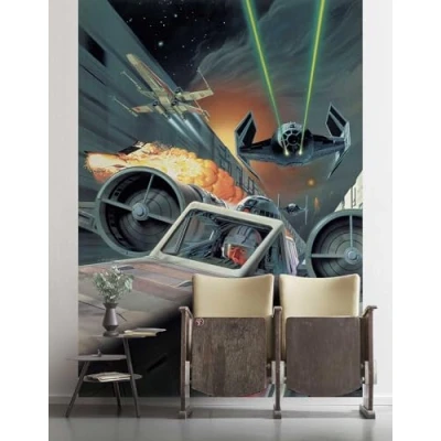 Afbeelding van Komar Vliesbehang Star Wars Classic Darth Maul 200x280 cm (breedte x hoogte) (set)