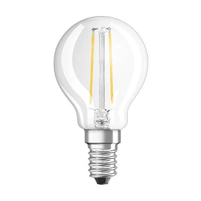 Afbeelding van OSRAM LED lamp Lampvoet: E14 Warm wit 2700 K 1,50 W helder Retrofit CLASSIC P [Energie efficiëntieklasse A++]