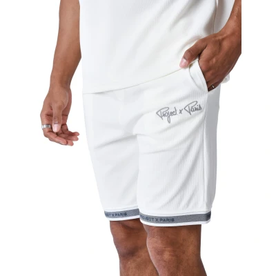 Afbeelding van Project X Paris Short Shorts, Heren, Maat: Small, Blanc