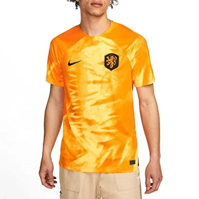 Afbeelding van Nike Performance KNVB M NK DF STAD JSY SS HM Voetbalshirt, Heren, Maat: XL, Laser orange/black