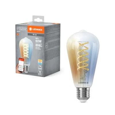 Afbeelding van Ledvance led lamp wit le 140mm diam 64mm temp 2700 6500k voet e27 4058075777996