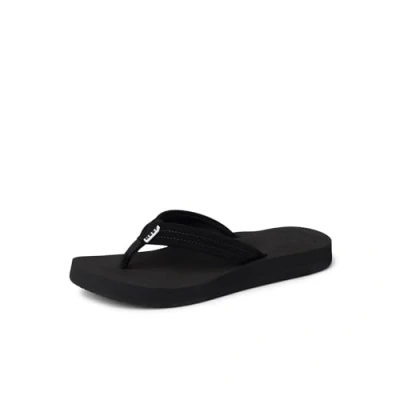 Afbeelding van Reef Teenslippers, Dames, Maat: 44, Black Kunststof