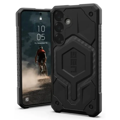 Afbeelding van Samsung Galaxy S25 Plus MagSafe Hoesje Kunststof UAG Hardcase/Backcover Zwart Telefoonhoesje Shockproof/Valbescherming