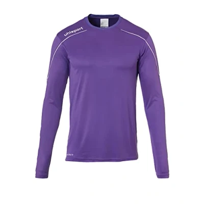 Afbeelding van Uhlsport Stream 22 Voetbalshirt Lange Mouw Heren Paars / Wit Maat: L