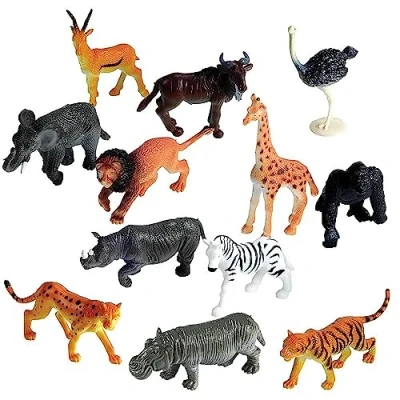 Afbeelding van Learning Resources Jungle Dier Balies 60 Stuk Set
