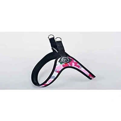 Afbeelding van TRE PONTI Easy Fit Fix Hond Harnas, Maat 3.5, Roze Camouflage