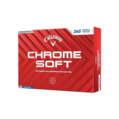 Afbeelding van Callaway Chromesoft, Golfballen, Unisex, Wit, 360 Triple Track