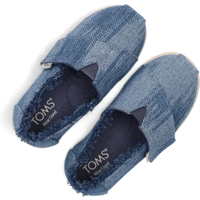 Afbeelding van Toms Alpargata Classic Instappers Jongens Blauw Maat 22