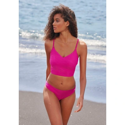 Afbeelding van Sunseeker Crop bikinitop Loretta met structuurpatroon