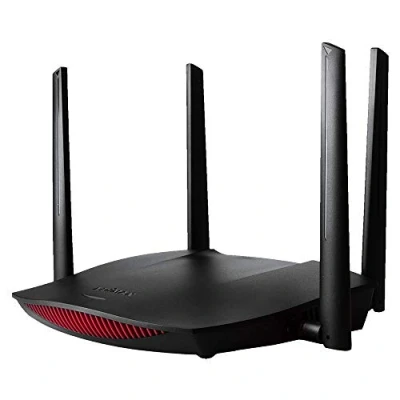Afbeelding van Edimax RG21S draadloze router Dual band (2.4 GHz / 5 GHz) Gigabit Ethernet Zwart