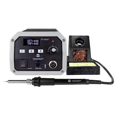 Afbeelding van TOOLCRAFT ST 150 HF Hoogfrequent soldeerstation Digitaal W 50 480 C Incl. soldeerpunt