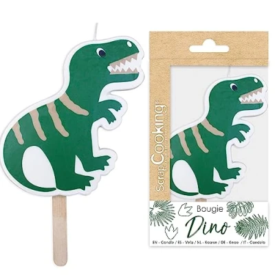 Afbeelding van ScrapCooking XXL Kaars Dino