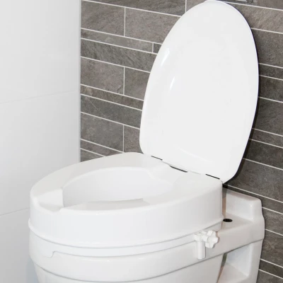 Afbeelding van Toiletverhoger met deksel 10 cm