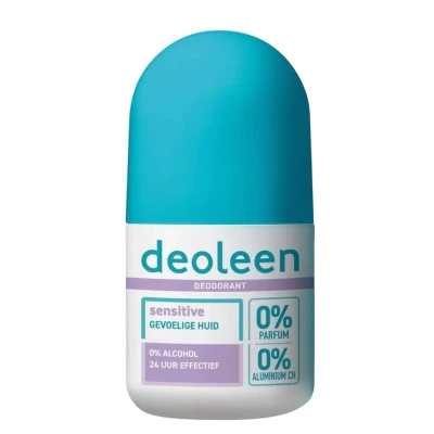 Afbeelding van Deoleen Deodorant Roller Sensitive 0% 50ML