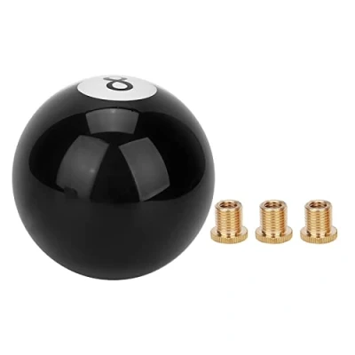 Afbeelding van Universele versnellingspook met 8 ballen, 3 adapters schakelpook voor auto, vrachtwagen, auto