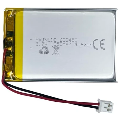 Afbeelding van 3.7v 1250mAh 603450 Vervangende Batterij voor Sony PS4 Gouden Draadloze Stereo Headset, Compatibel met PS3 Controller CECHZC2E CECHZC2J CECHZC2H CECHZC2A en CECHZC2U, Lip1349 LIP1472 LIP1859