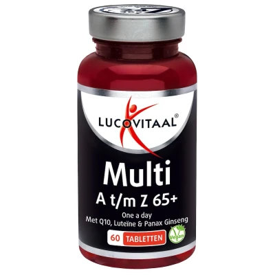 Afbeelding van Lucovitaal Multi A t/m Z 65+ Tabletten