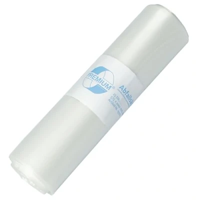 Afbeelding van Vuilniszakken DEISS PREMIUM wit of transparant, 70 120 liter, Liter Typ 60, 1