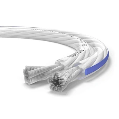 Afbeelding van Oehlbach Silverline SP 25 Stereo HI FI luidsprekerkabel, luidsprekerkabel met SPOFC (verzilverd koper) 2 x 2,5 mm², mini spoel, 20 m