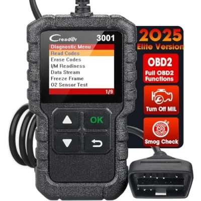 Afbeelding van Launch CR3001 OBD2 Uitleesapparaat, / EOBD autoscanner, uitlezen en wissen foutcodes motor, EVAP O2 sensor tester